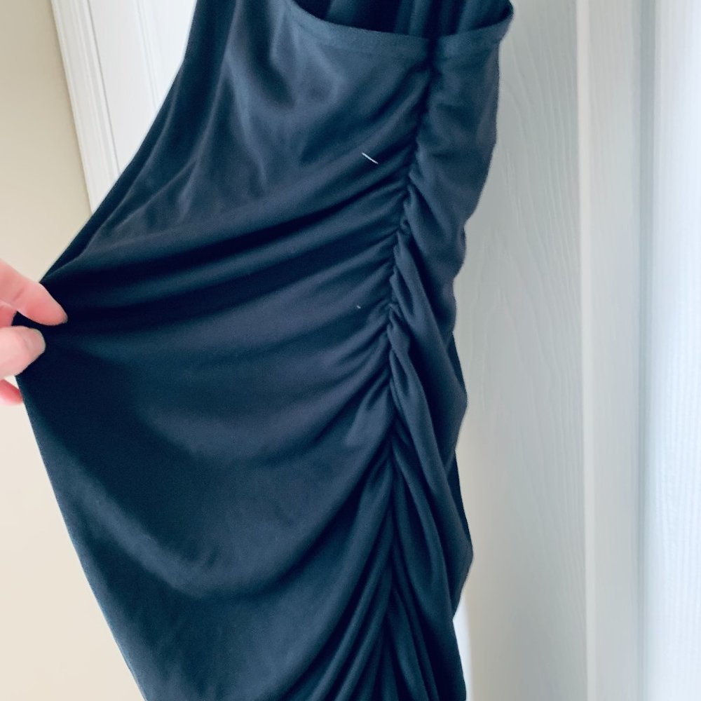 Rachel Roy  Ruched Little Black Dress